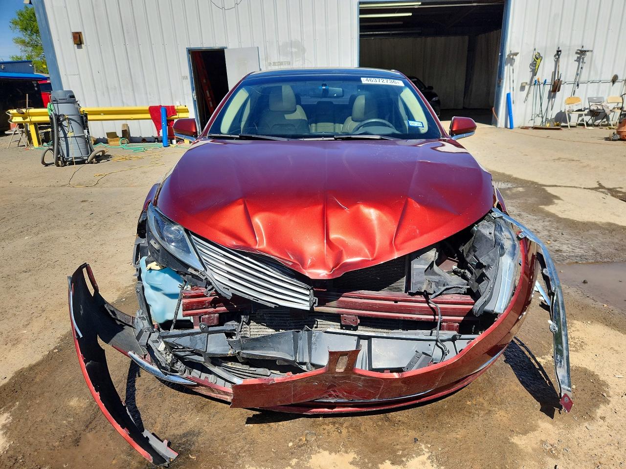 2014 Lincoln Mkz Red vin: 3LN6L2G96ER811340
