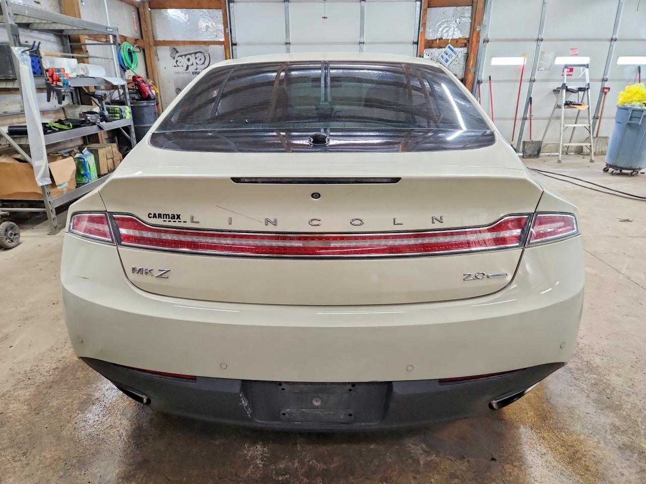 2014 Lincoln Mkz Cream vin: 3LN6L2G96ER816540