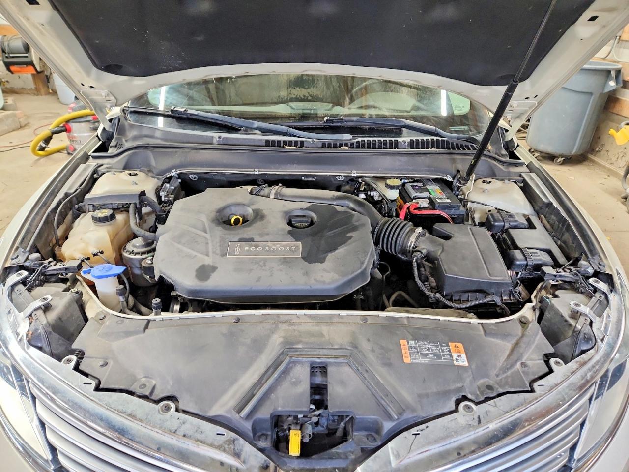 2014 Lincoln Mkz Cream vin: 3LN6L2G96ER816540