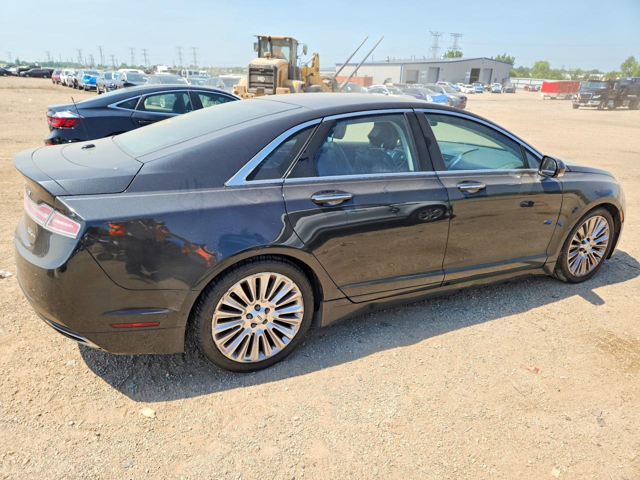 2013 Lincoln Mkz Black vin: 3LN6L2G97DR803892