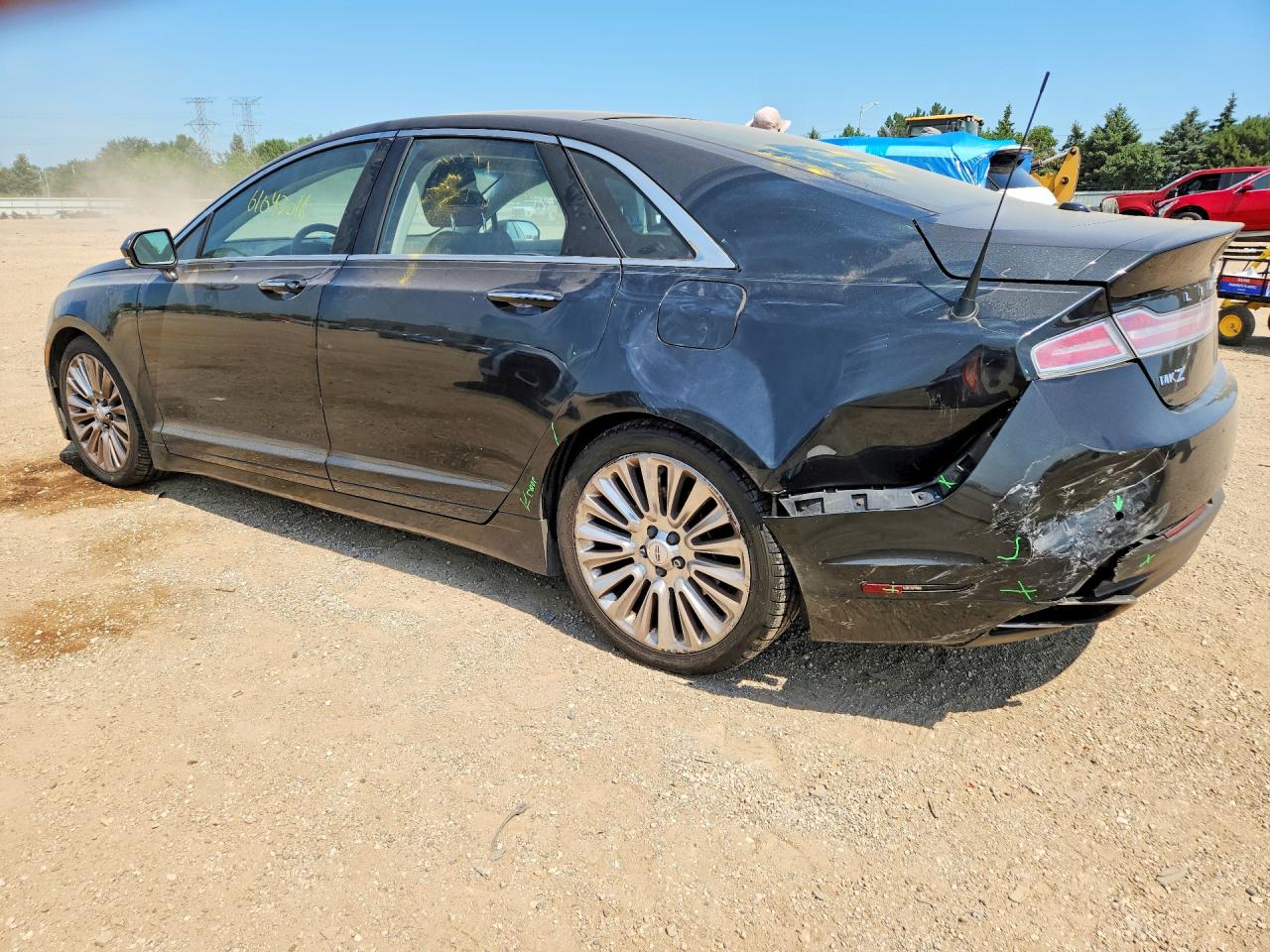 2013 Lincoln Mkz Black vin: 3LN6L2G97DR803892