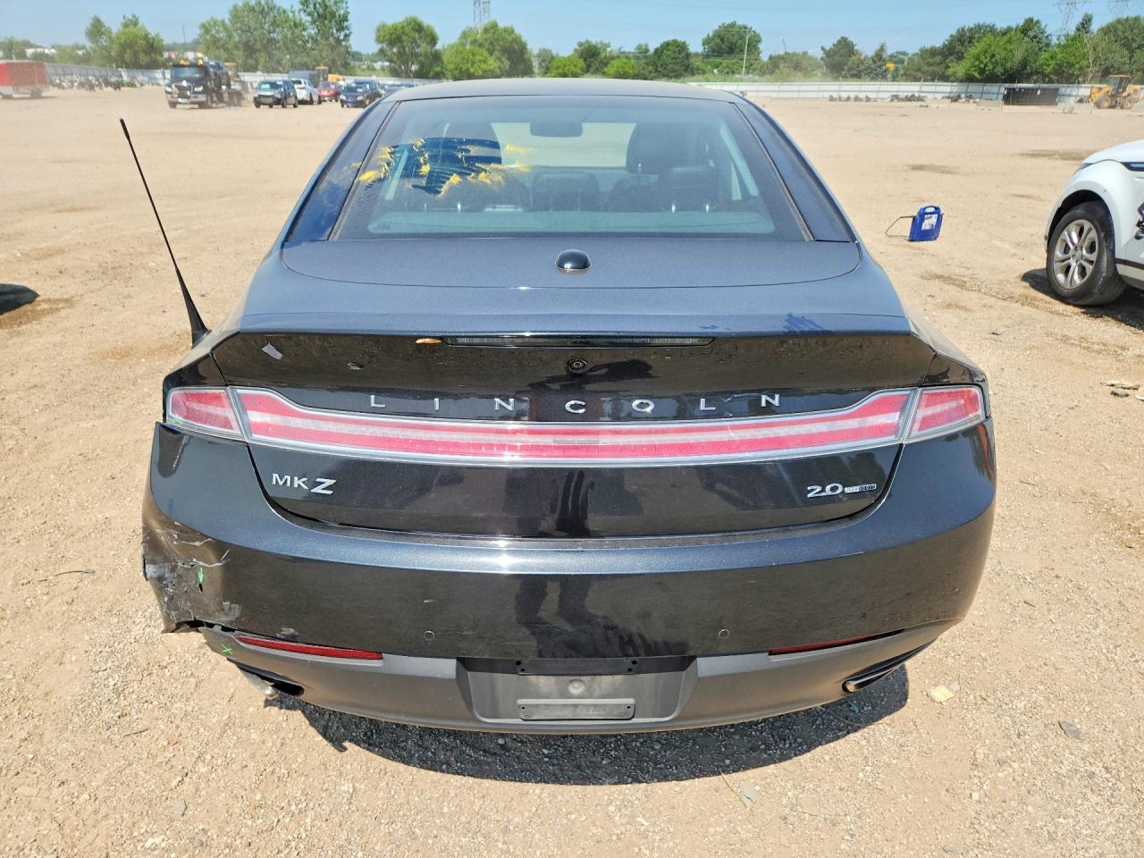2013 Lincoln Mkz Black vin: 3LN6L2G97DR803892