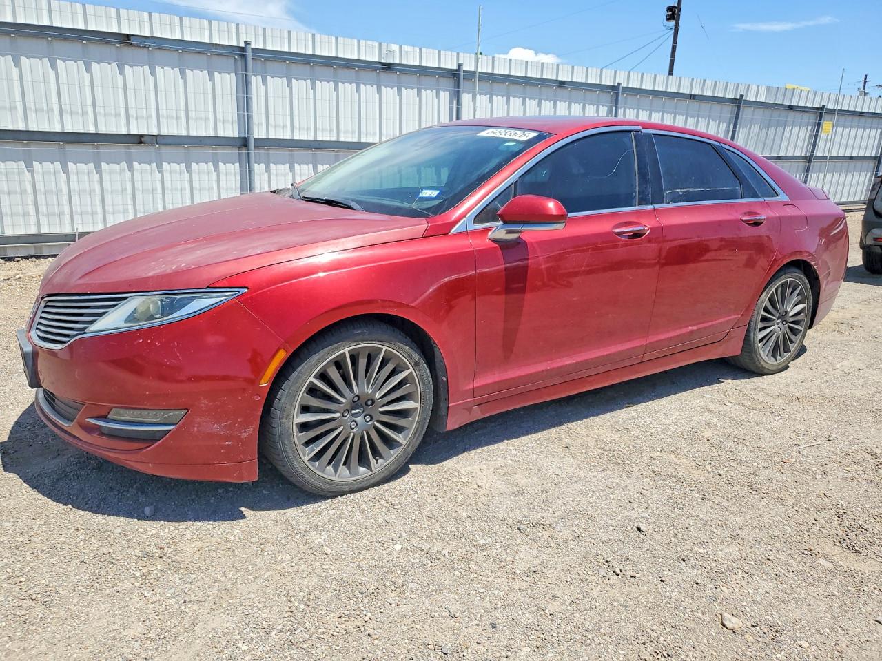 2013 Lincoln Mkz Maroon vin: 3LN6L2G97DR815086