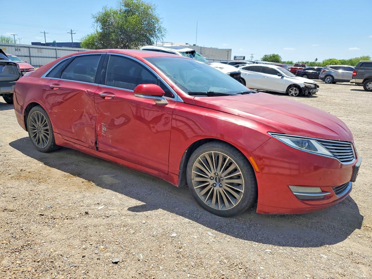 2013 Lincoln Mkz Maroon vin: 3LN6L2G97DR815086
