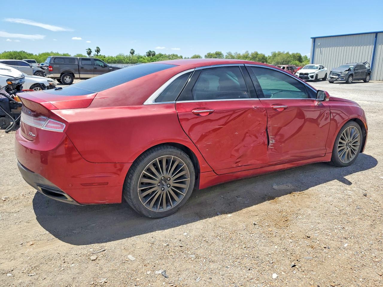 2013 Lincoln Mkz Maroon vin: 3LN6L2G97DR815086