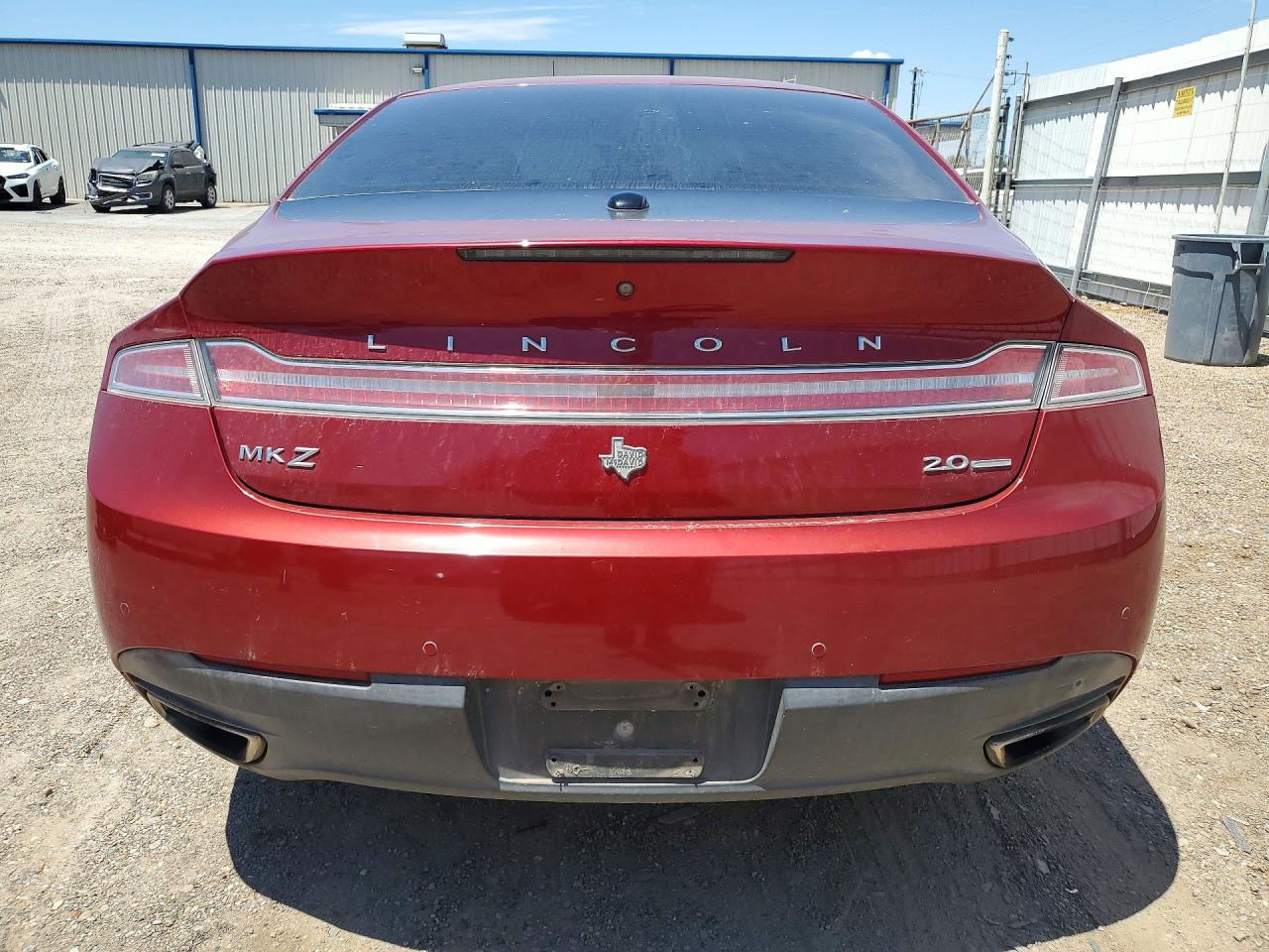 2013 Lincoln Mkz Maroon vin: 3LN6L2G97DR815086