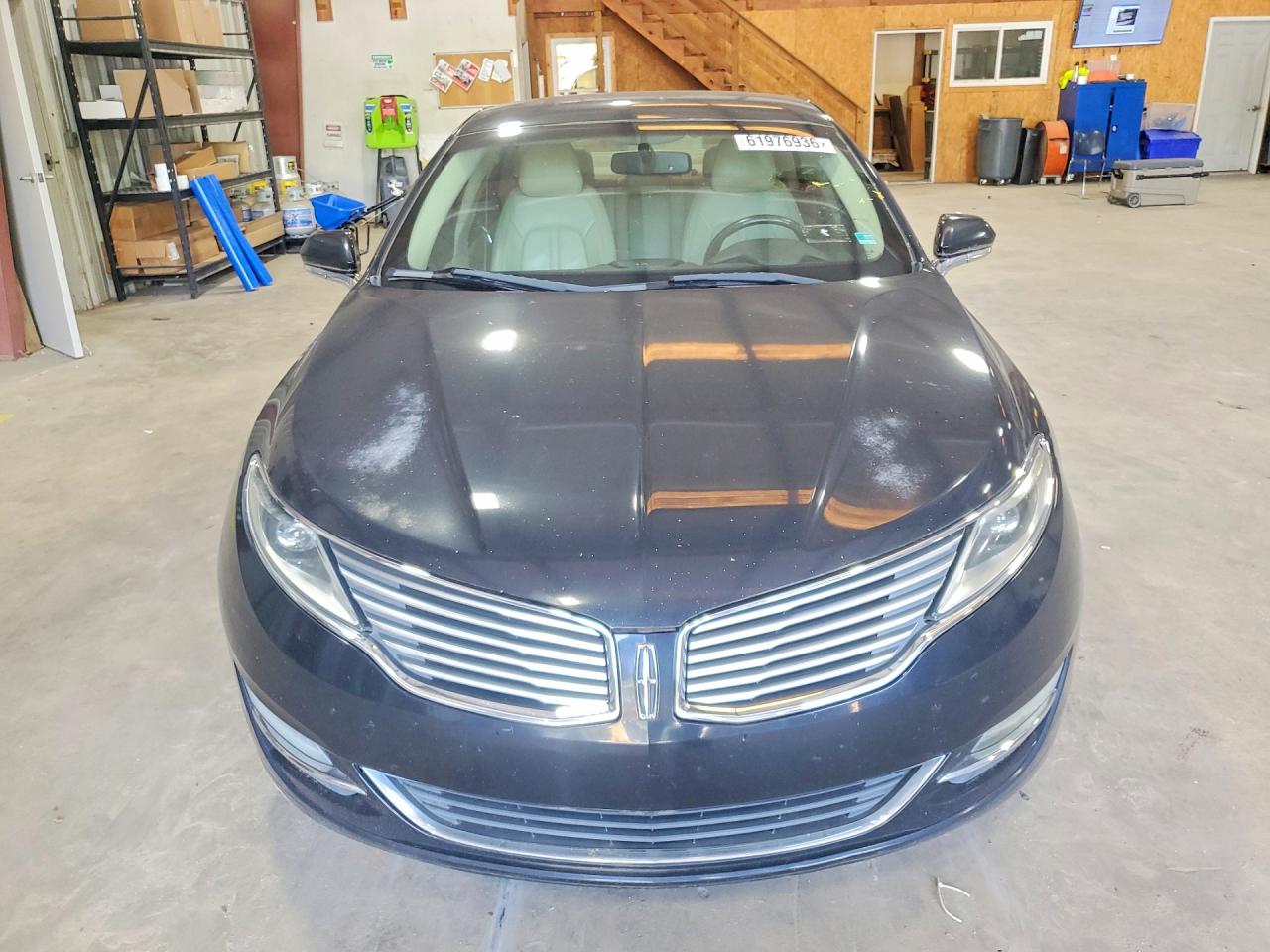 2014 Lincoln Mkz Black vin: 3LN6L2G97ER826591