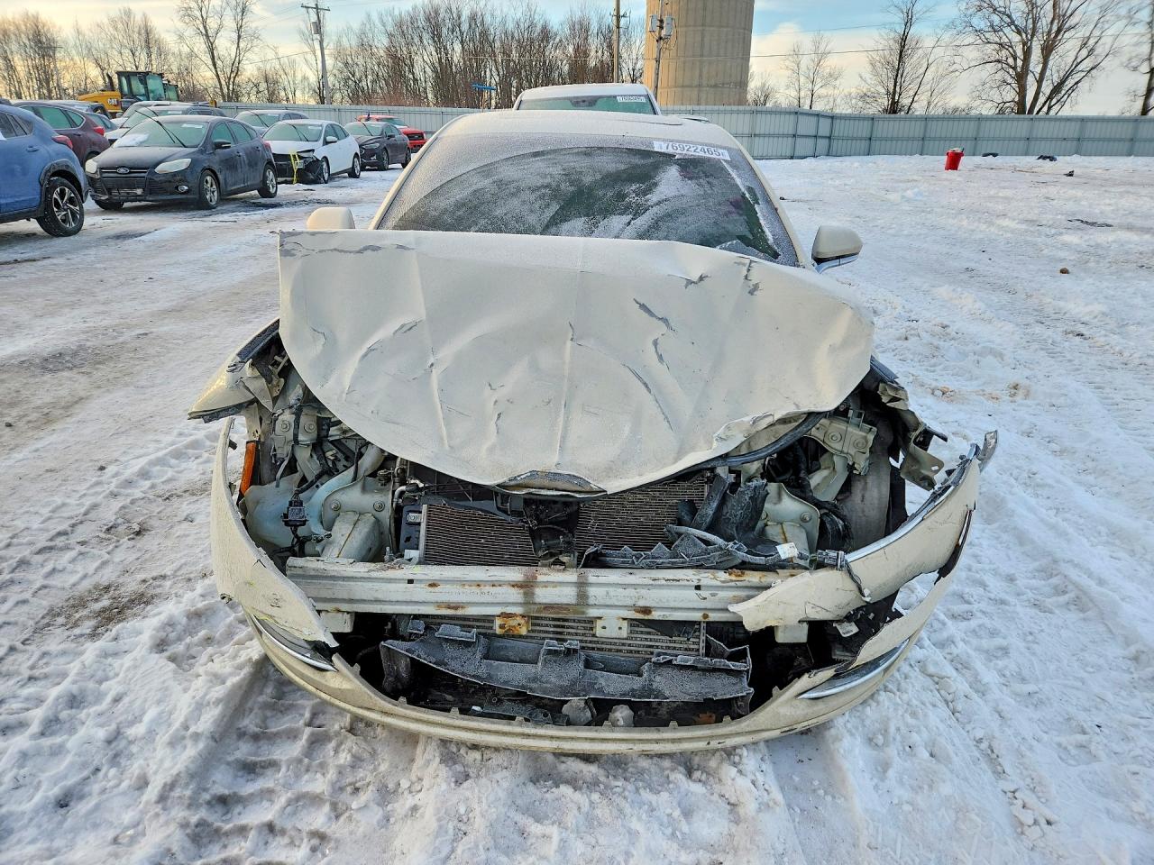 2014 Lincoln Mkz Cream vin: 3LN6L2G97ER835890