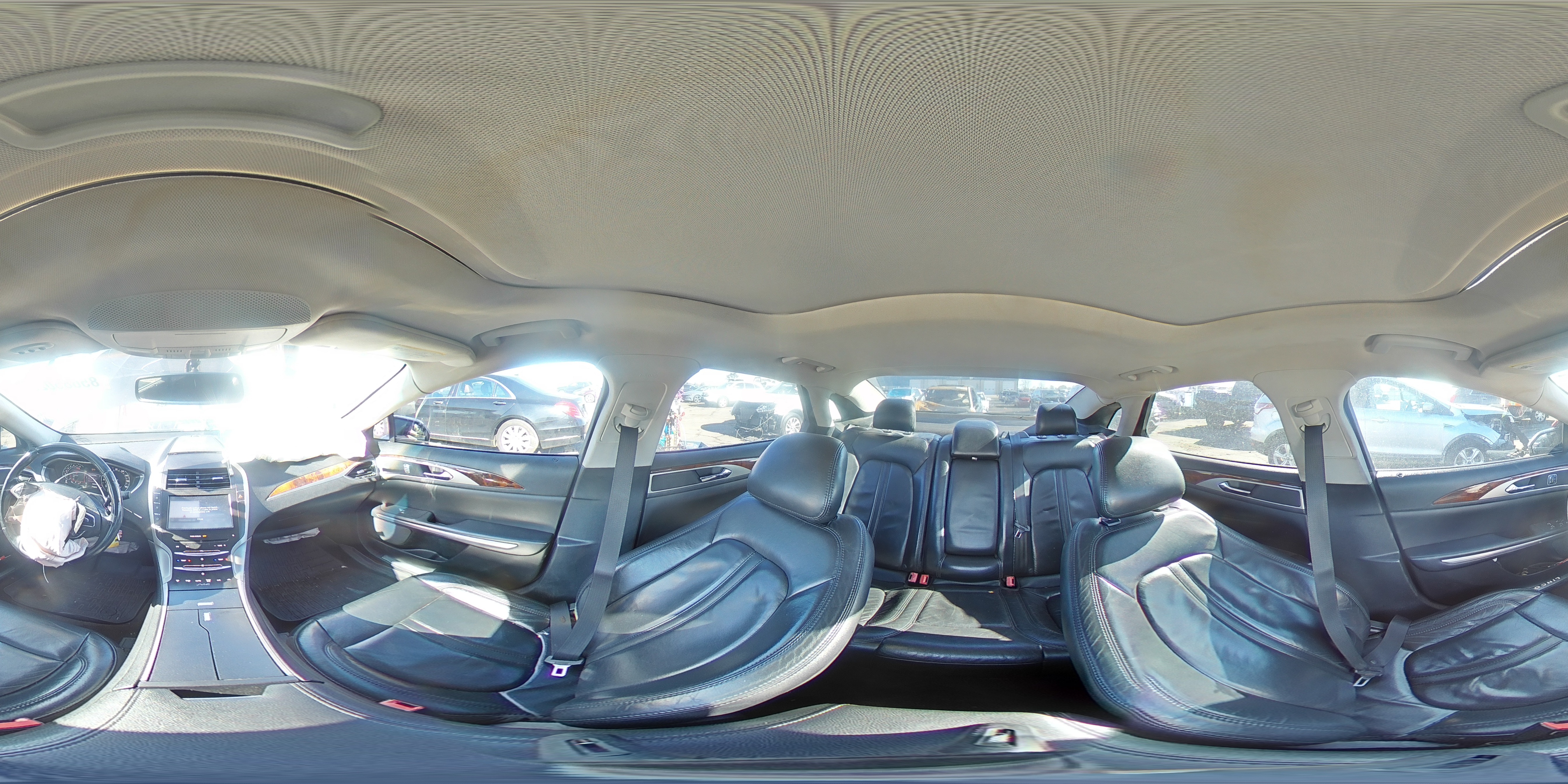 2015 Lincoln Mkz Черный vin: 3LN6L2G97FR600777