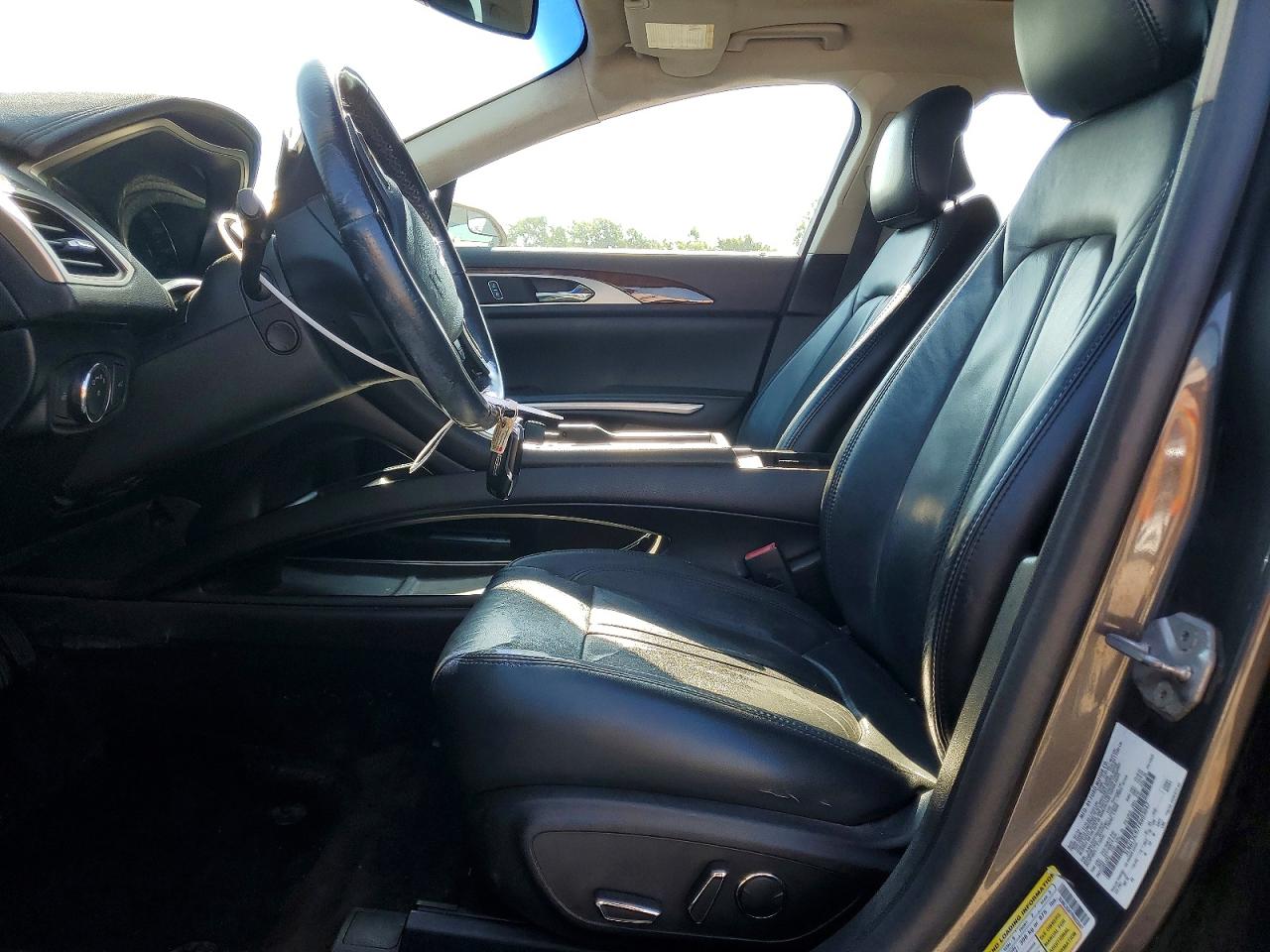 2015 Lincoln Mkz Gray vin: 3LN6L2G97FR603047