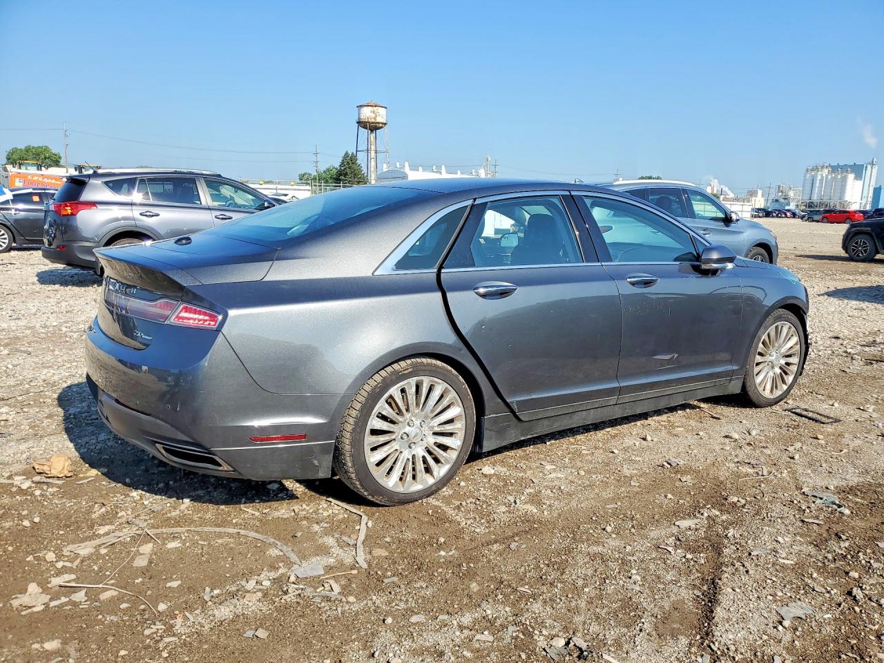 2015 Lincoln Mkz Gray vin: 3LN6L2G97FR603047