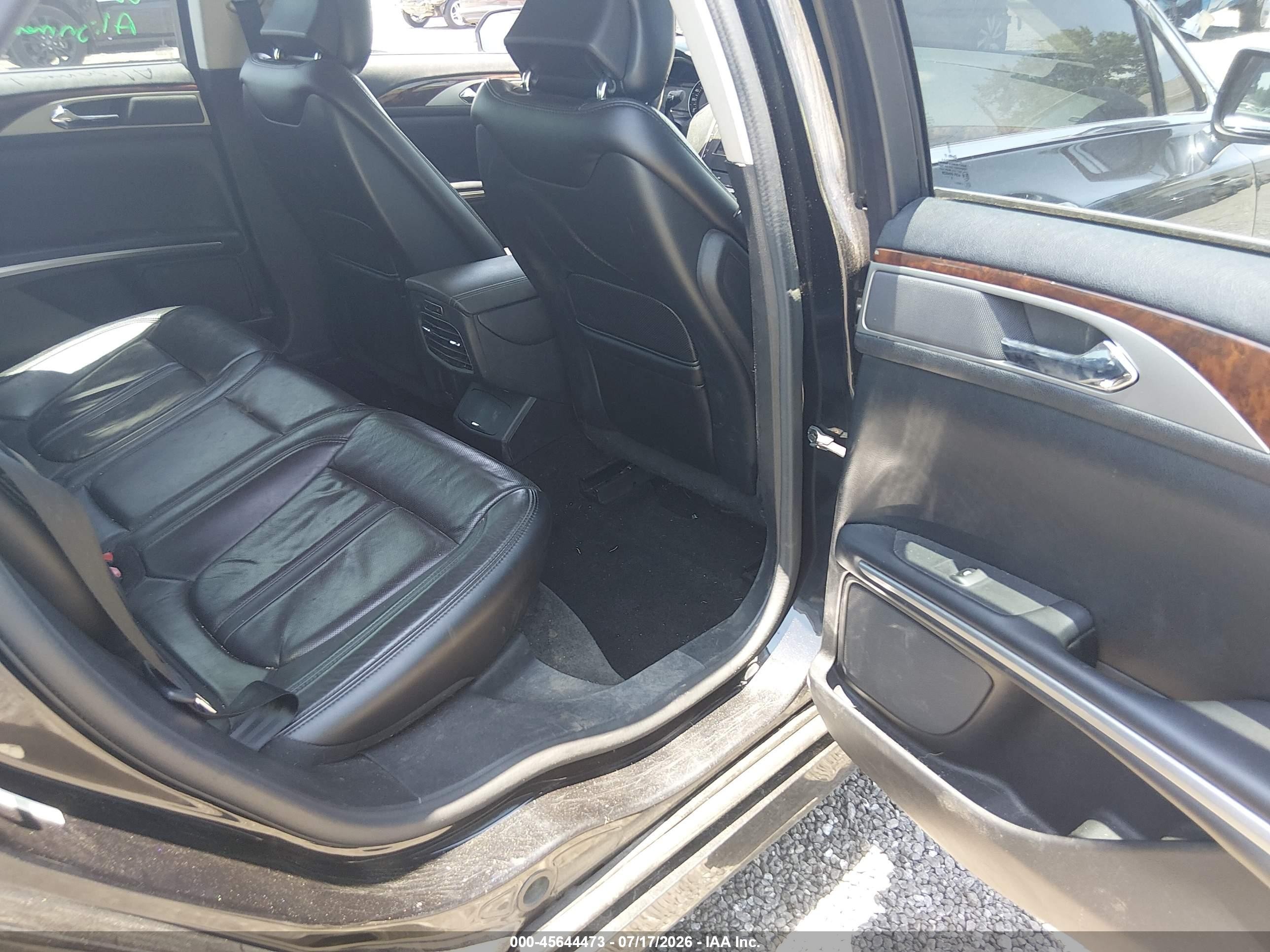 2015 Lincoln Mkz   Black vin: 3LN6L2G97FR613707