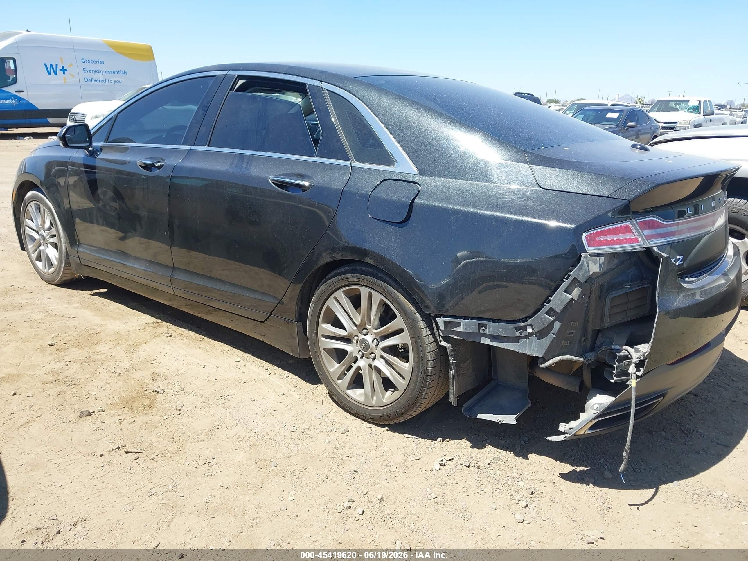 2015 Lincoln Mkz   Gray vin: 3LN6L2G97FR617904