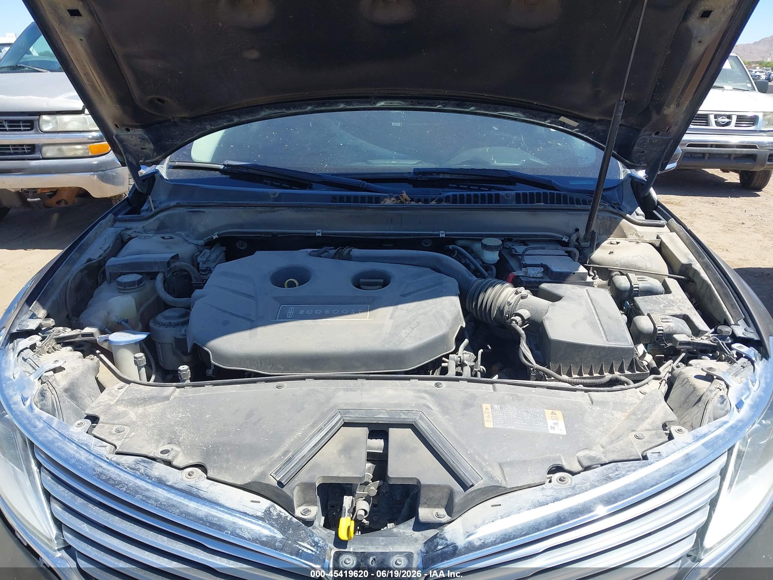 2015 Lincoln Mkz   Gray vin: 3LN6L2G97FR617904