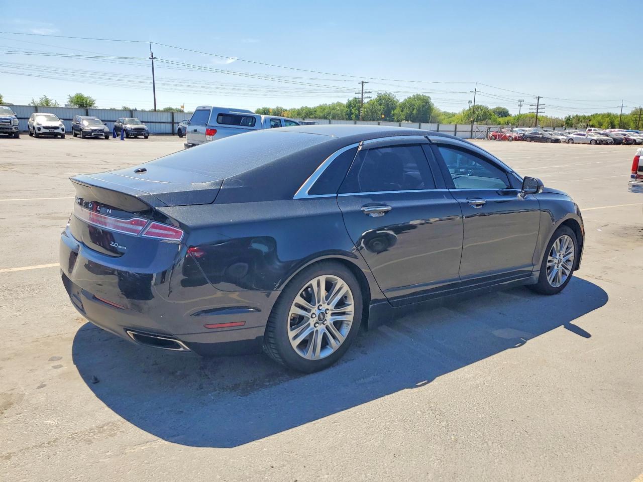 2014 Lincoln Mkz Black vin: 3LN6L2G98ER818323