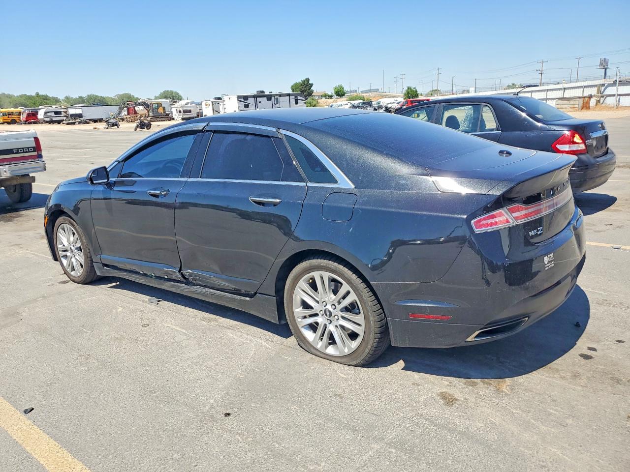 2014 Lincoln Mkz Black vin: 3LN6L2G98ER818323