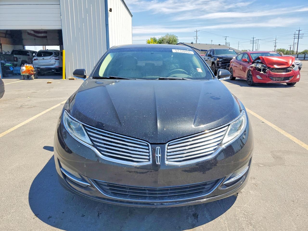 2014 Lincoln Mkz Black vin: 3LN6L2G98ER818323
