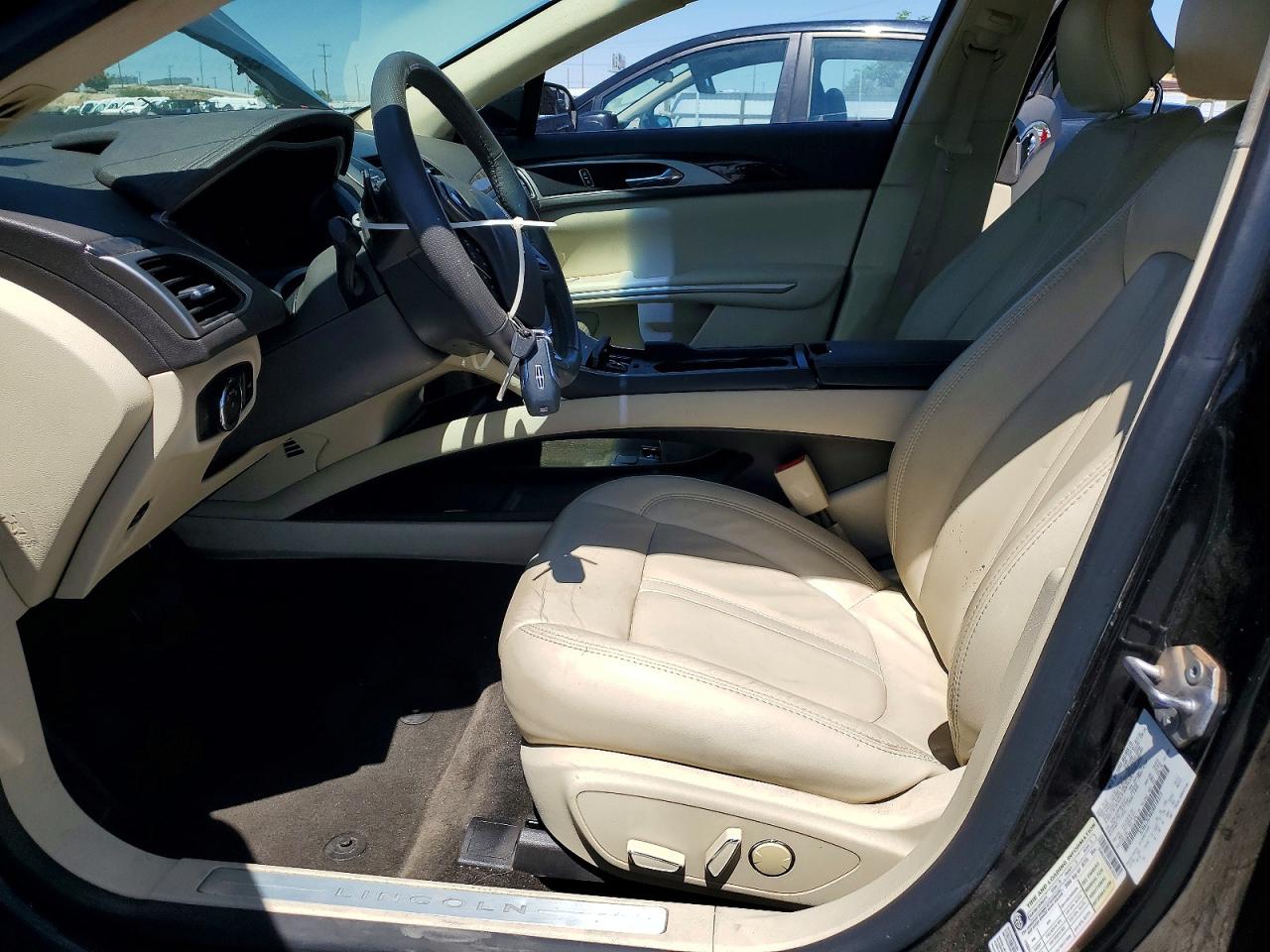 2014 Lincoln Mkz Black vin: 3LN6L2G98ER818323