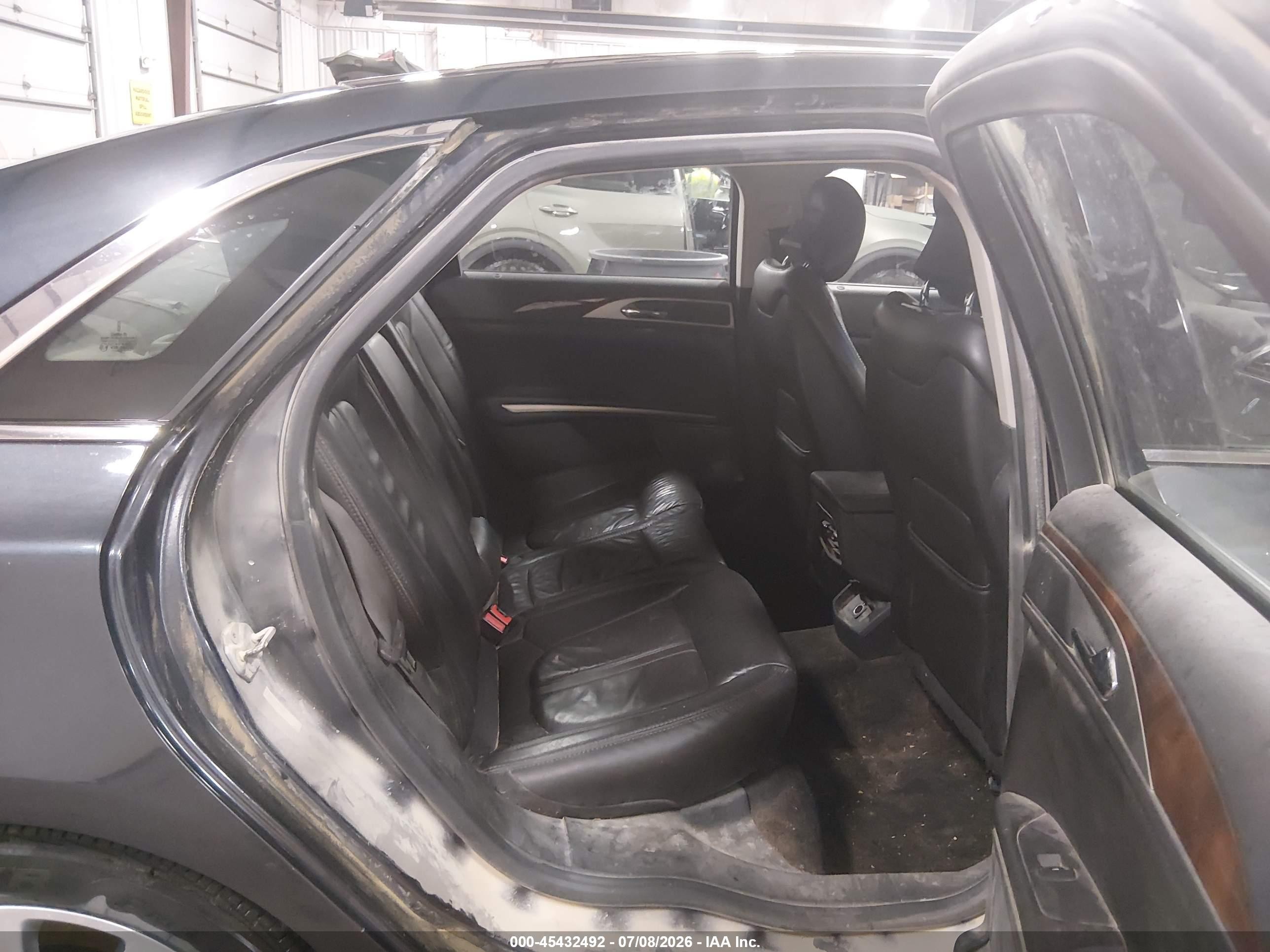 2014 Lincoln Mkz   Gray vin: 3LN6L2G98ER834408