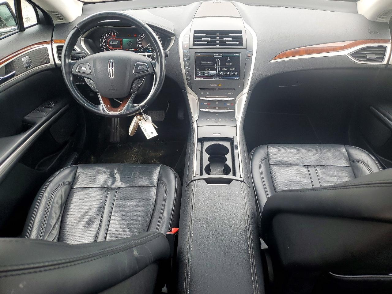 2015 Lincoln Mkz Black vin: 3LN6L2G98FR603462