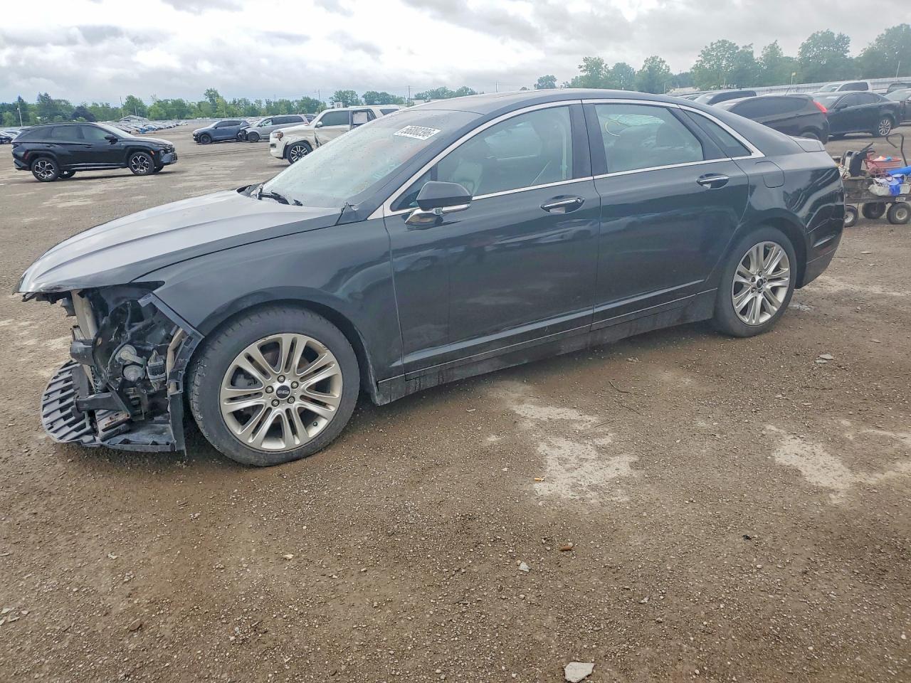 2015 Lincoln Mkz Черный vin: 3LN6L2G98FR603462