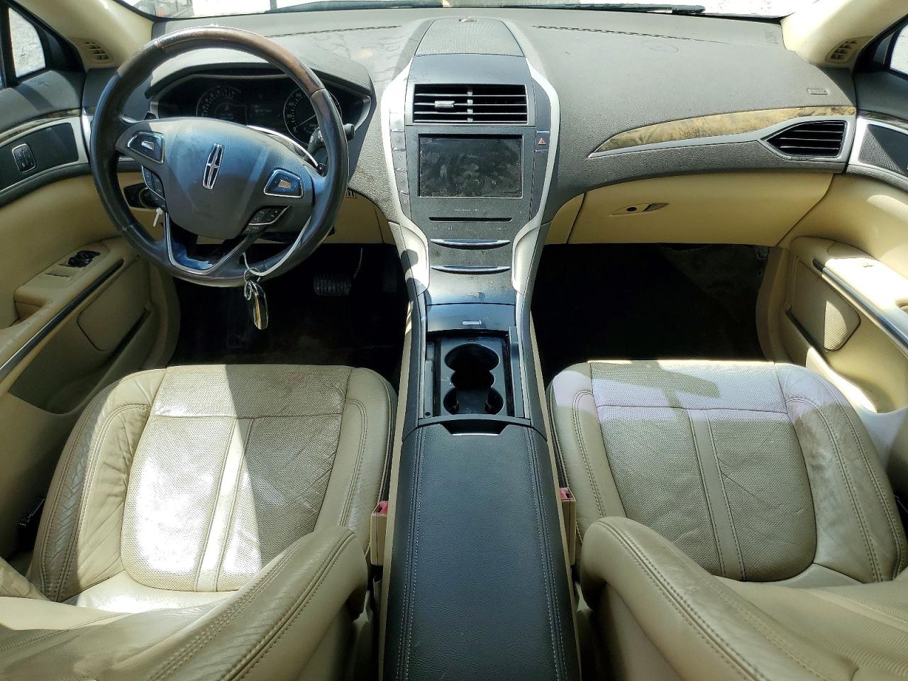 2015 Lincoln Mkz White vin: 3LN6L2G98FR621850