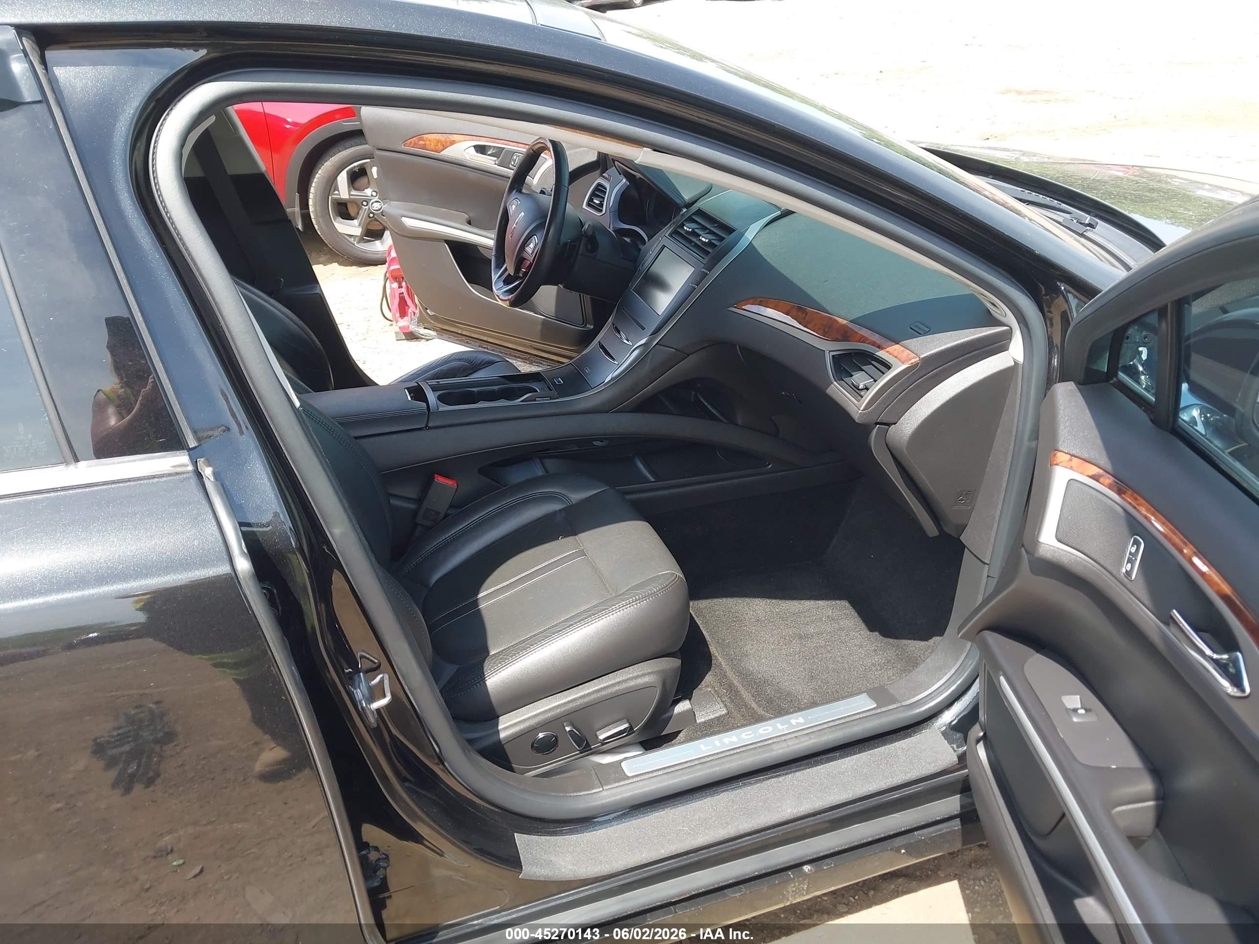 2013 Lincoln Mkz   Black vin: 3LN6L2G99DR805272