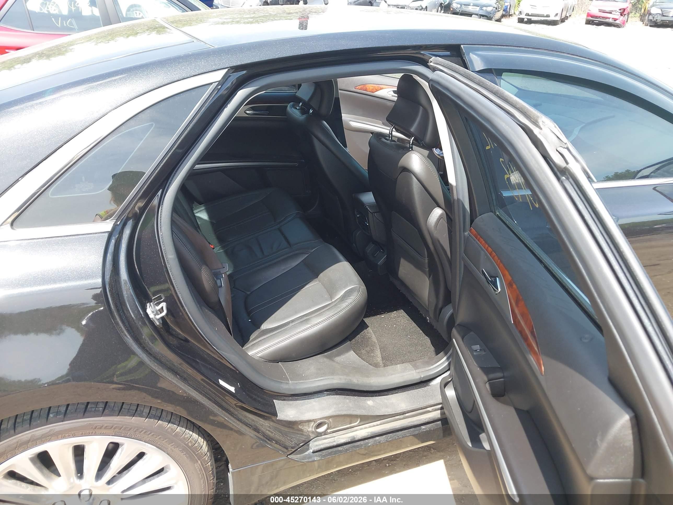 2013 Lincoln Mkz   Black vin: 3LN6L2G99DR805272