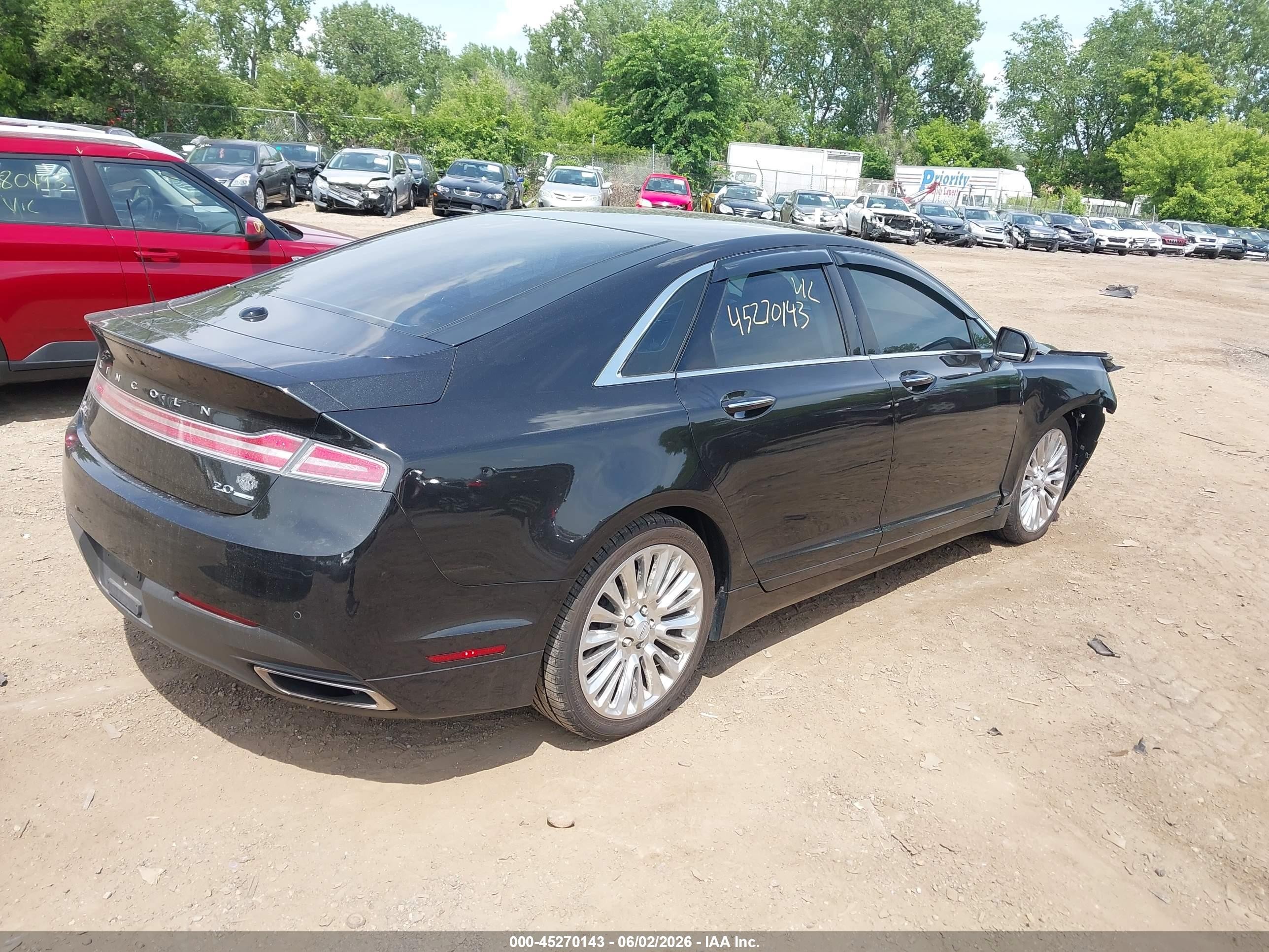 2013 Lincoln Mkz   Black vin: 3LN6L2G99DR805272