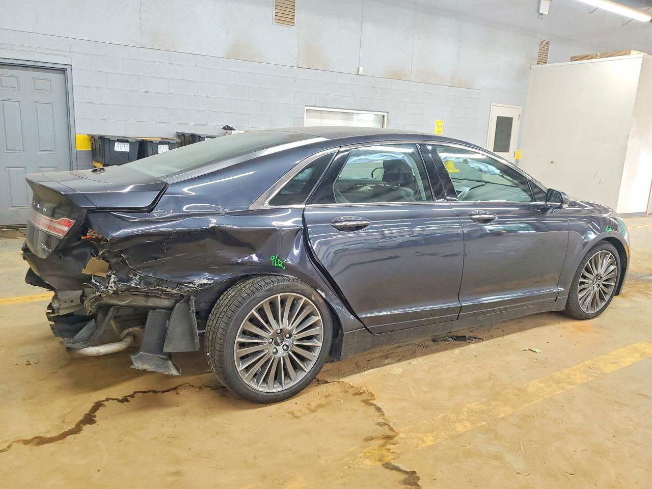2013 Lincoln Mkz Gray vin: 3LN6L2G99DR808849