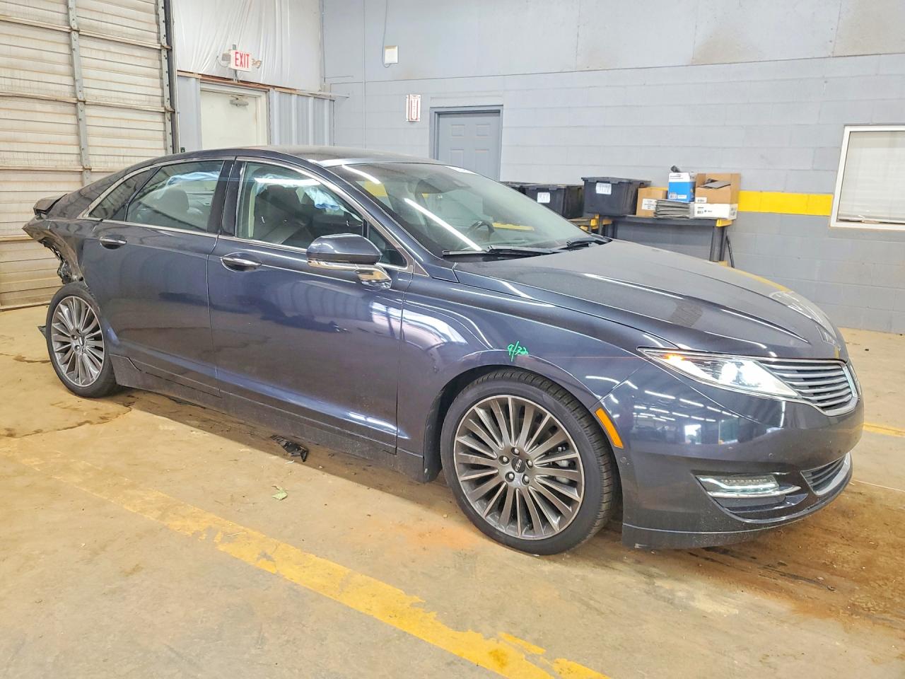 2013 Lincoln Mkz Gray vin: 3LN6L2G99DR808849