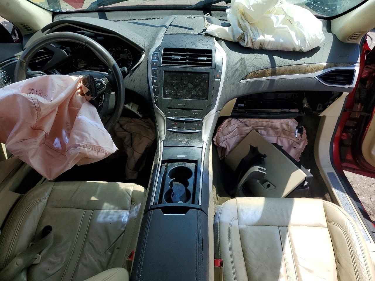 2013 Lincoln Mkz Red vin: 3LN6L2G99DR819995
