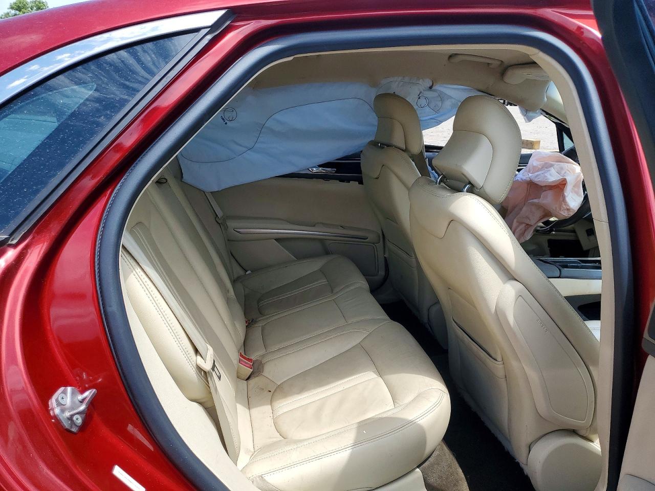 2013 Lincoln Mkz Red vin: 3LN6L2G99DR819995