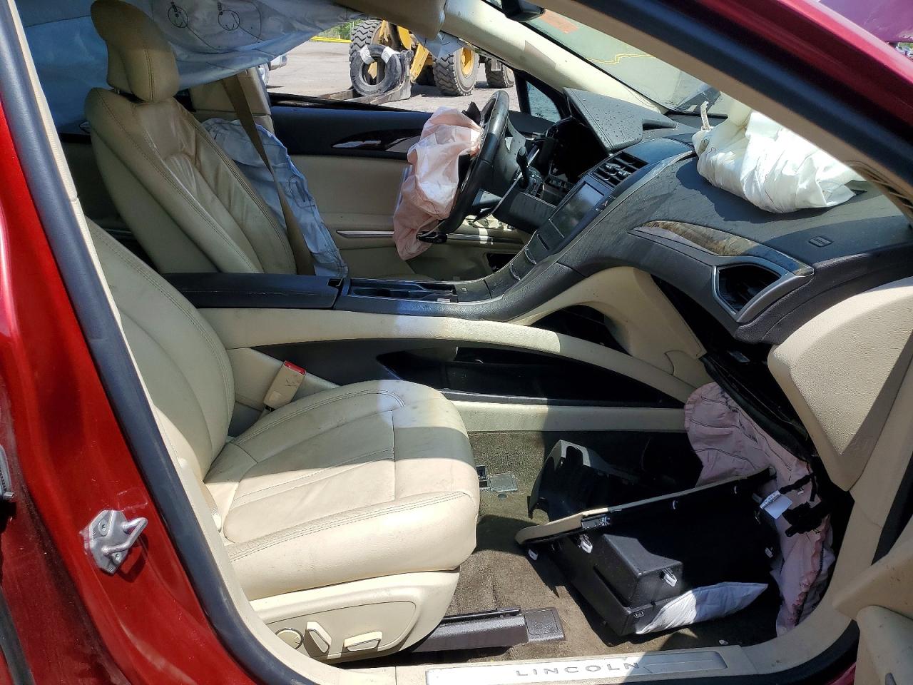 2013 Lincoln Mkz Red vin: 3LN6L2G99DR819995
