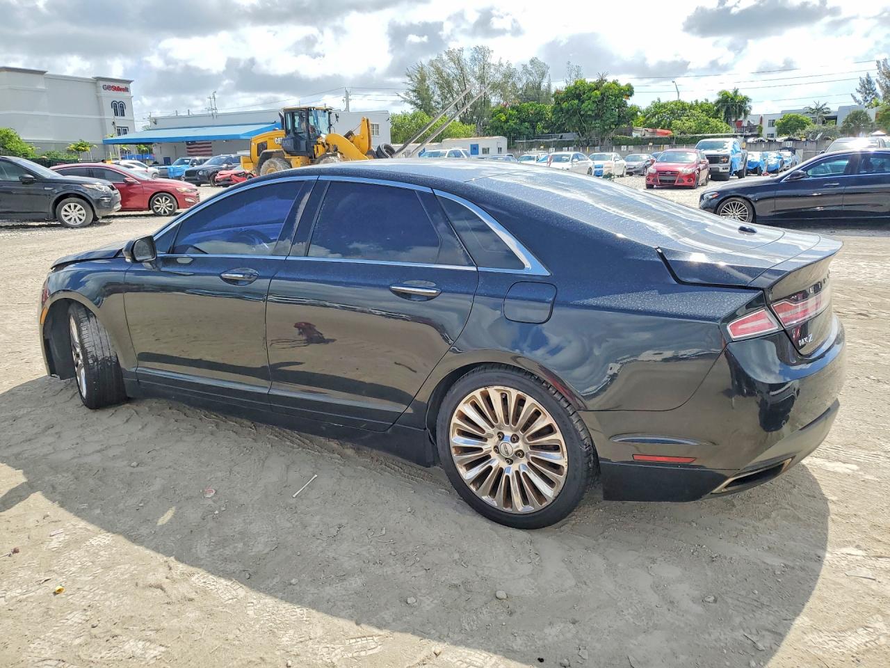 2014 Lincoln Mkz Black vin: 3LN6L2G99ER808755