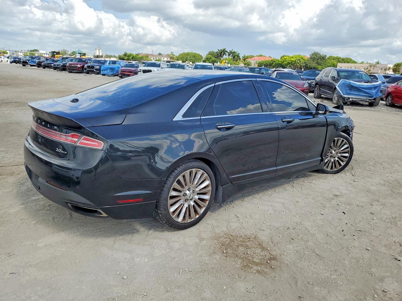 2014 Lincoln Mkz Black vin: 3LN6L2G99ER808755