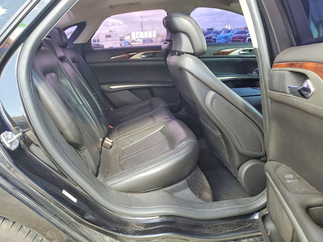 2014 Lincoln Mkz Black vin: 3LN6L2G99ER808755