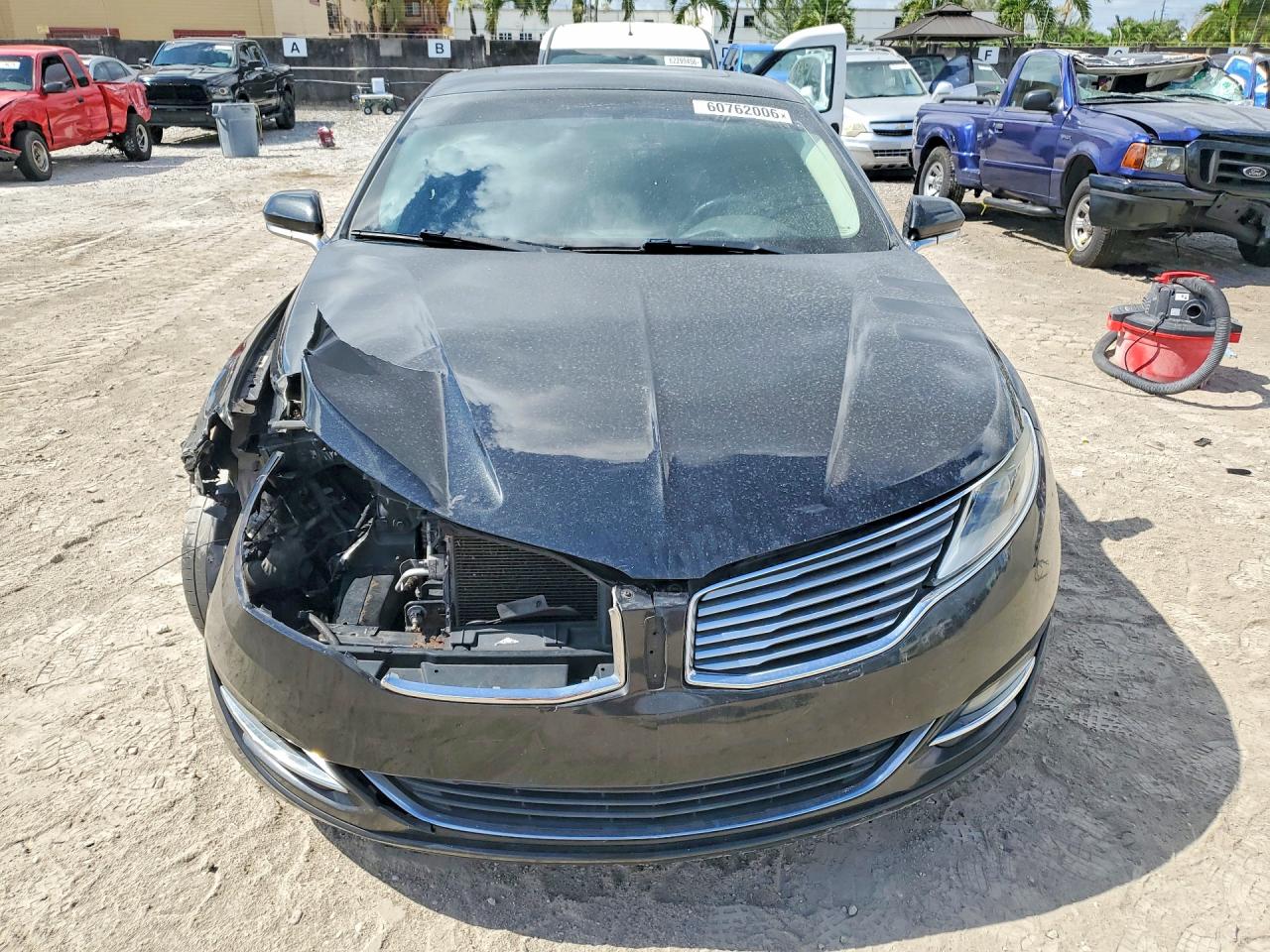 2014 Lincoln Mkz Black vin: 3LN6L2G99ER808755