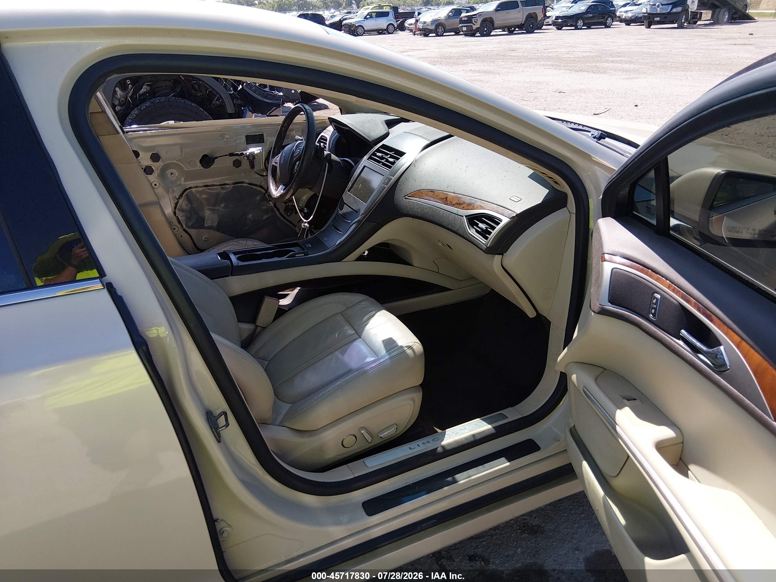 2014 Lincoln Mkz   Gold vin: 3LN6L2G99ER809050