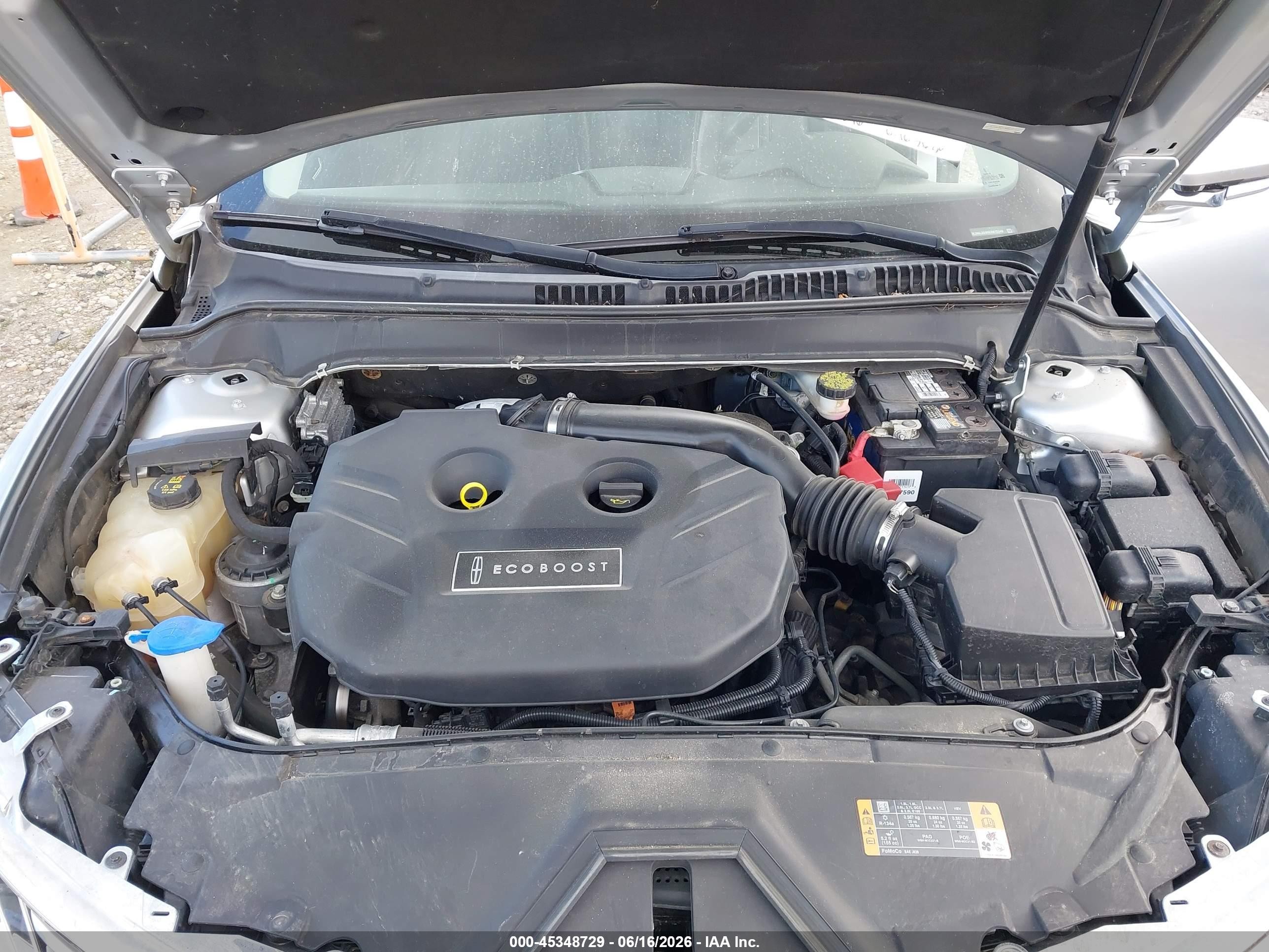 2014 Lincoln Mkz   Silver vin: 3LN6L2G99ER815348
