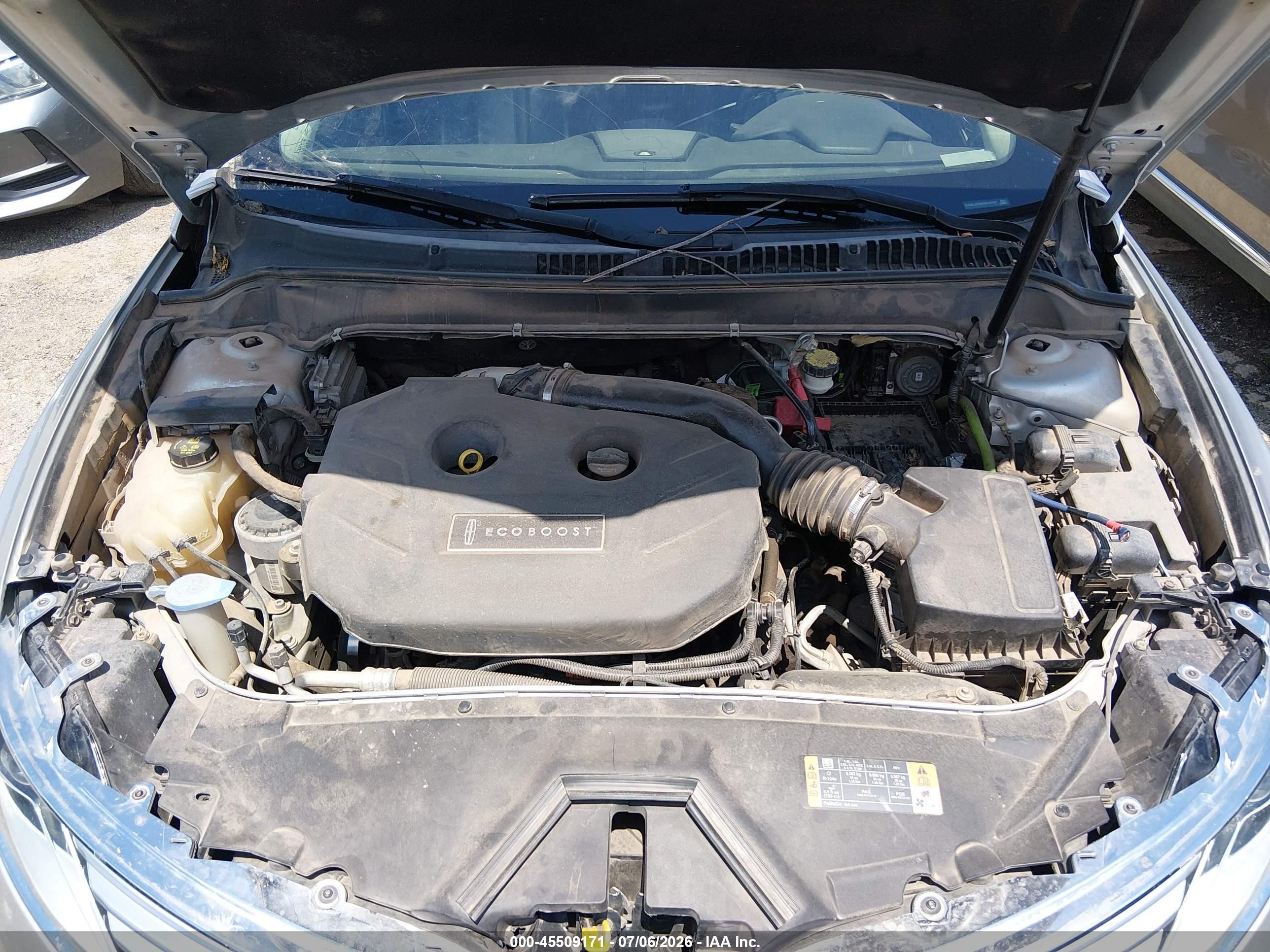 2014 Lincoln Mkz   Серебряный vin: 3LN6L2G99ER818153