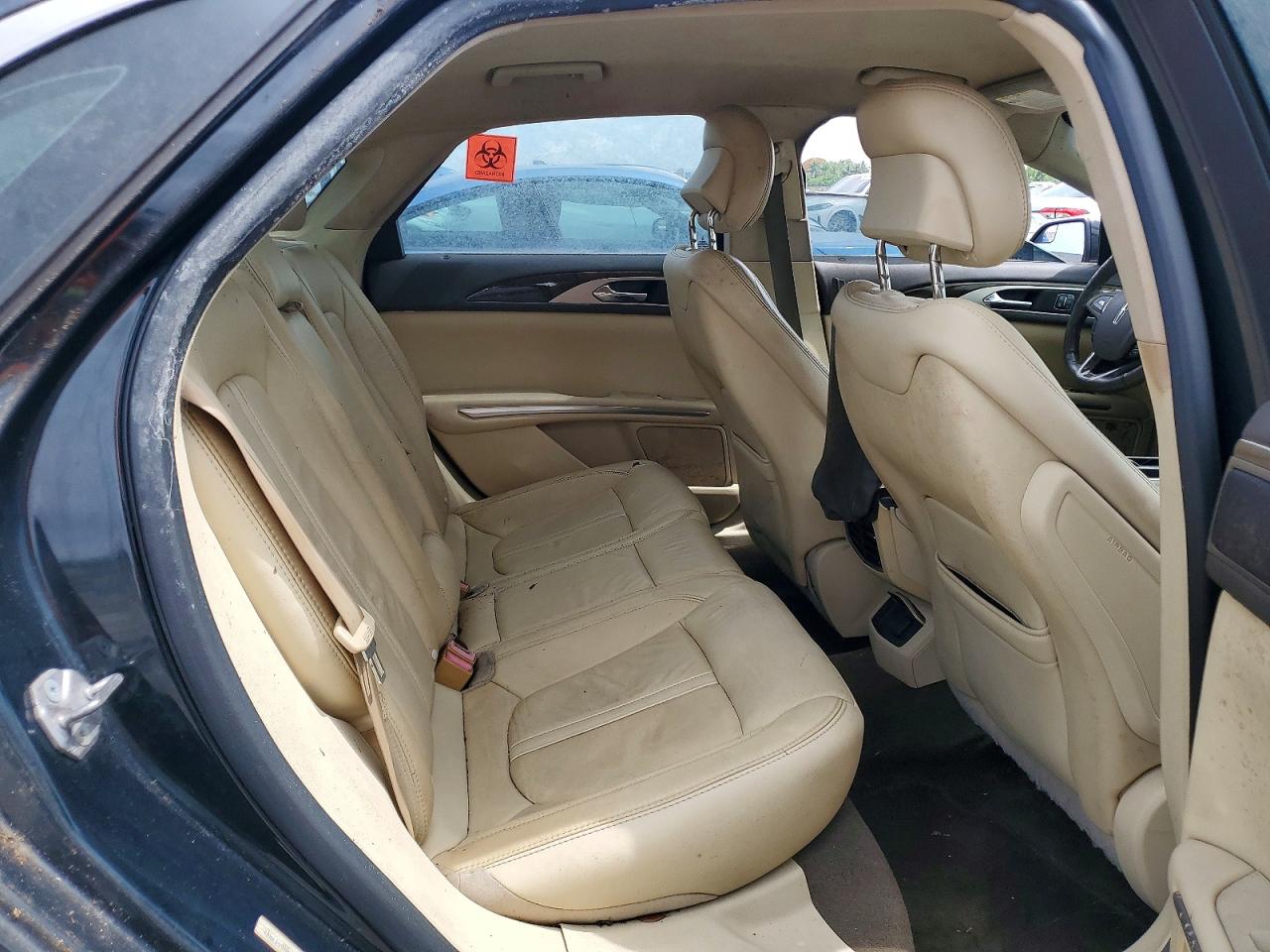 2014 Lincoln Mkz Black vin: 3LN6L2G99ER833204