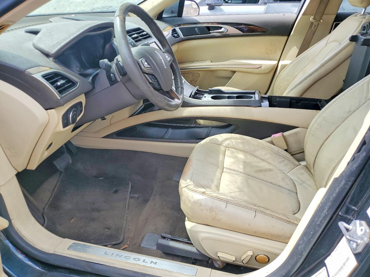 2014 Lincoln Mkz Black vin: 3LN6L2G99ER833204