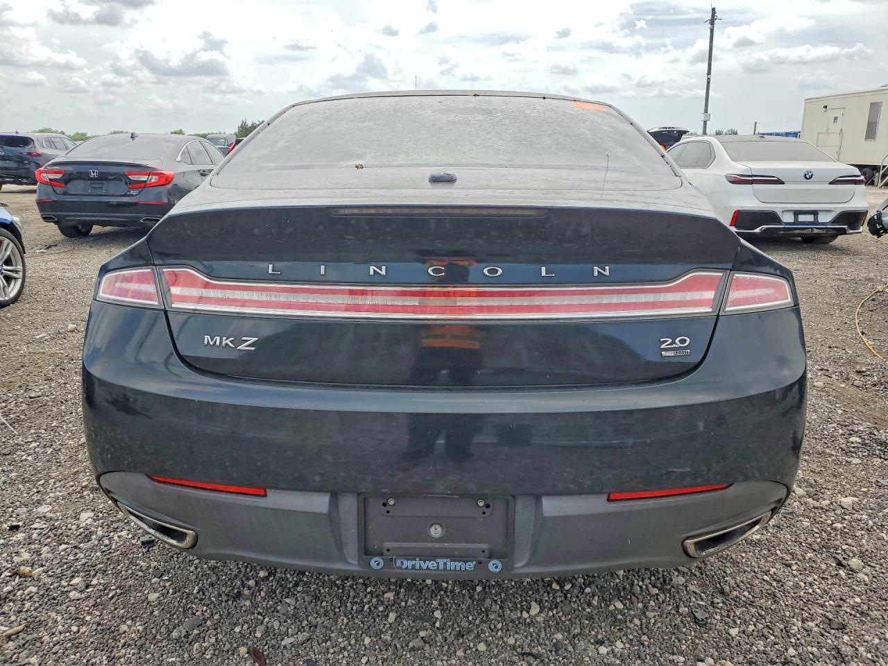 2014 Lincoln Mkz Black vin: 3LN6L2G99ER833204