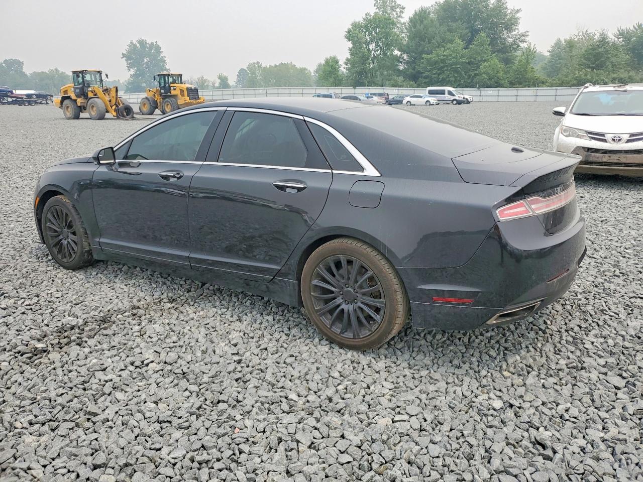 2015 Lincoln Mkz Черный vin: 3LN6L2G99FR621551