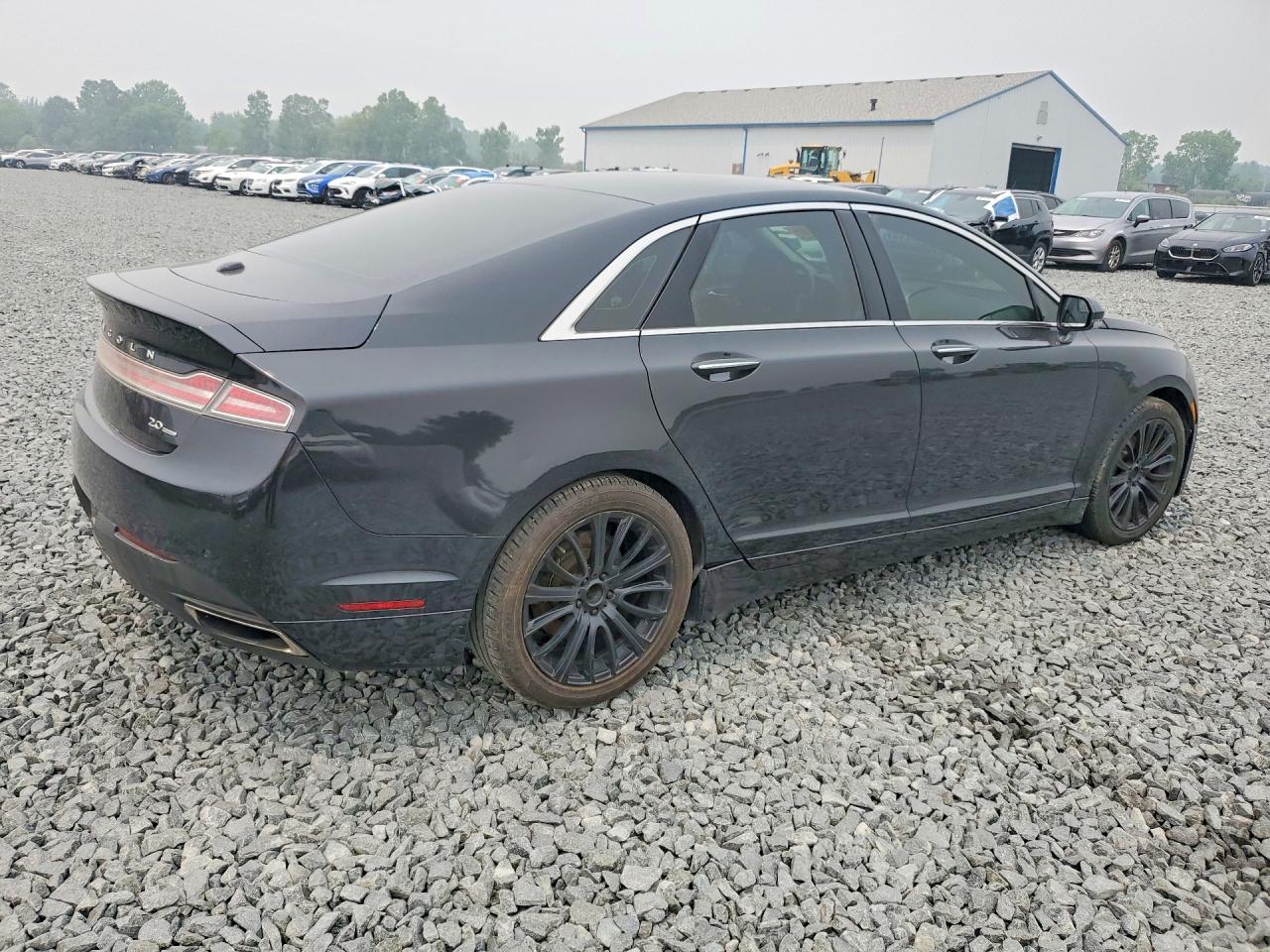 2015 Lincoln Mkz Черный vin: 3LN6L2G99FR621551