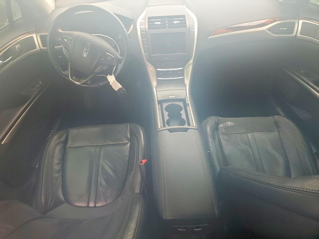 2015 Lincoln Mkz Черный vin: 3LN6L2G99FR621551