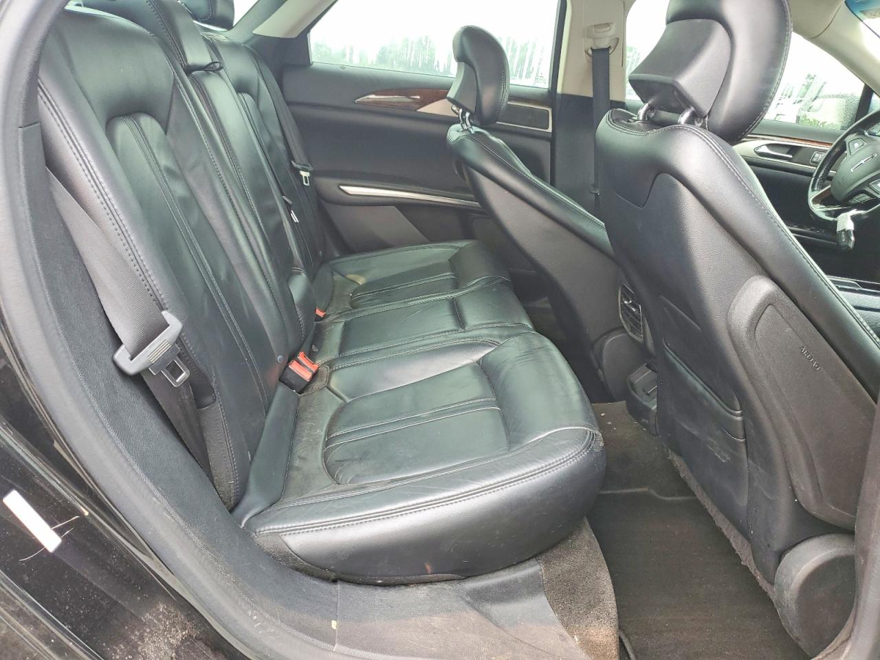2015 Lincoln Mkz Черный vin: 3LN6L2G99FR621551