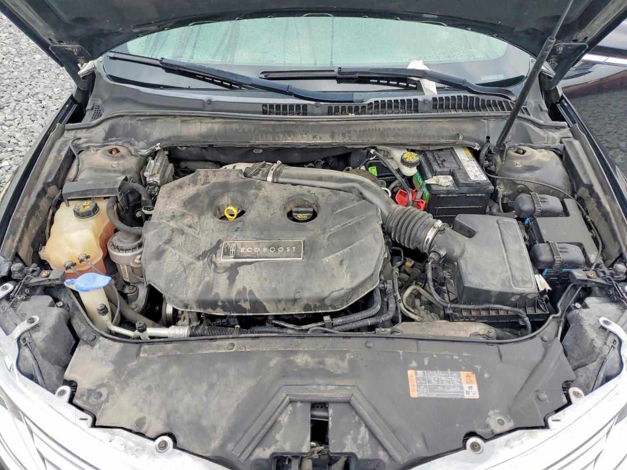 2015 Lincoln Mkz Черный vin: 3LN6L2G99FR621551