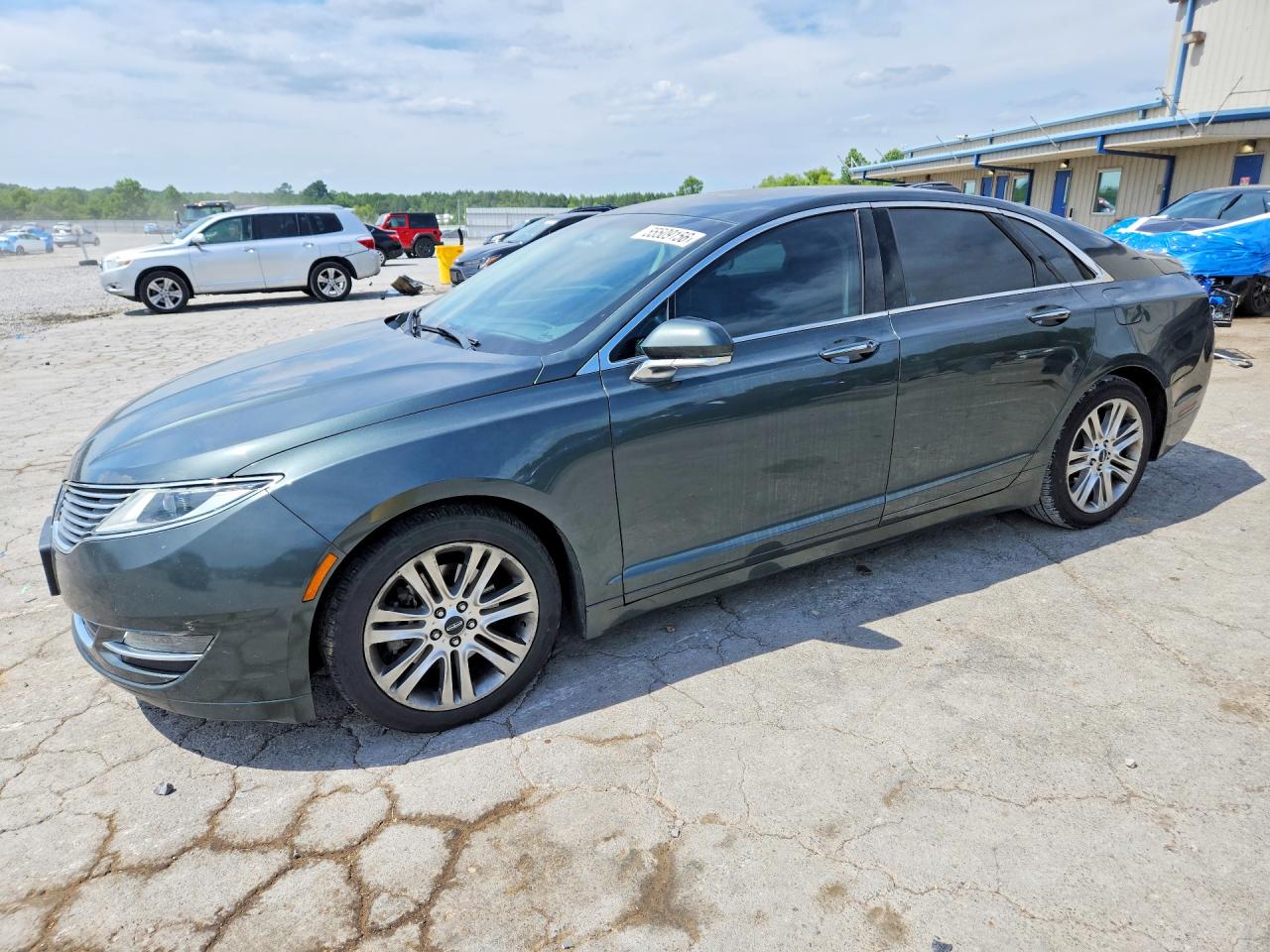 2015 Lincoln Mkz Green vin: 3LN6L2G99FR629049